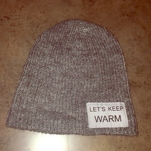 Zara Charcoal Beanie